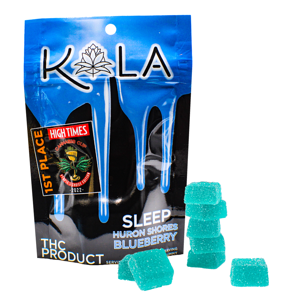 Photograph of product: (REC) Kola- Huron Blueberry- 200mg