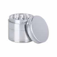 Photograph of product: Classic Aluminum Grinder - 4pc/Silver