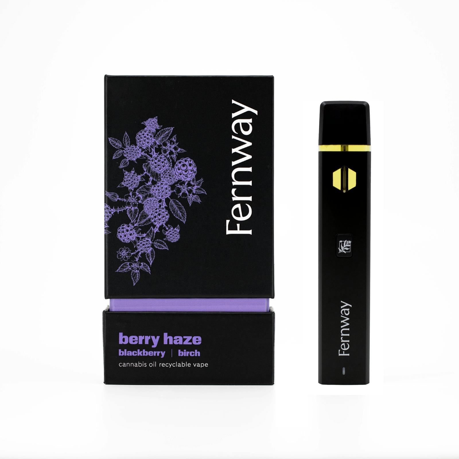 Photograph of product: Berry Haze (Oui'd) - Disposable Vaporizer Pen, 2g