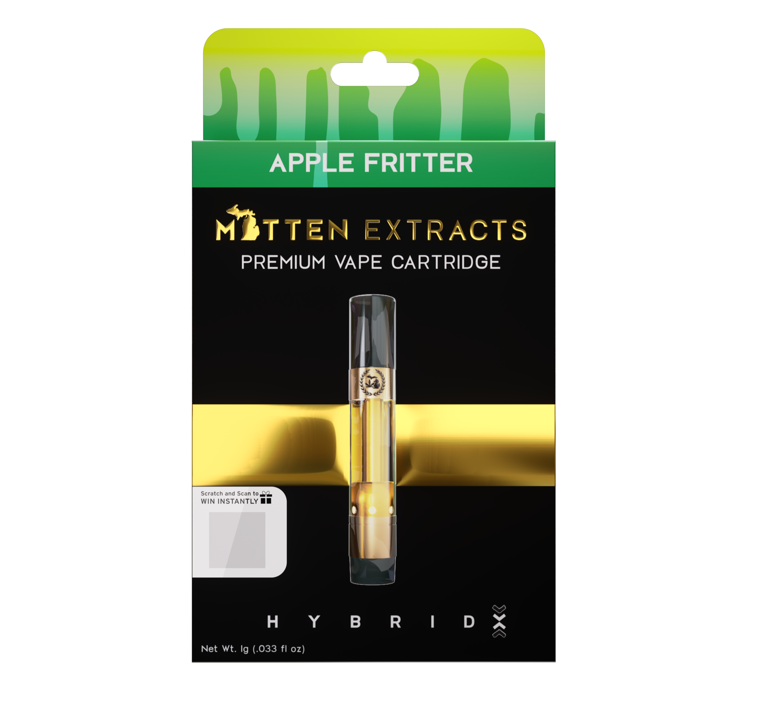 Photograph of product: Apple Fritter 510 Cartridge