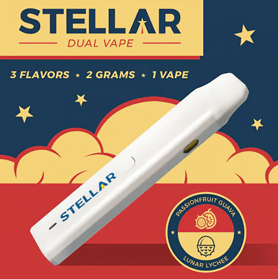Photograph of product: Passion Fruit Guava x Lunar Lychee - Dual Vape Disposable (TAX INCLUDED)