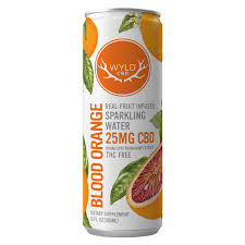 Photograph of product: WYLD | Blood Orange CBD Sparkling Water 50mg