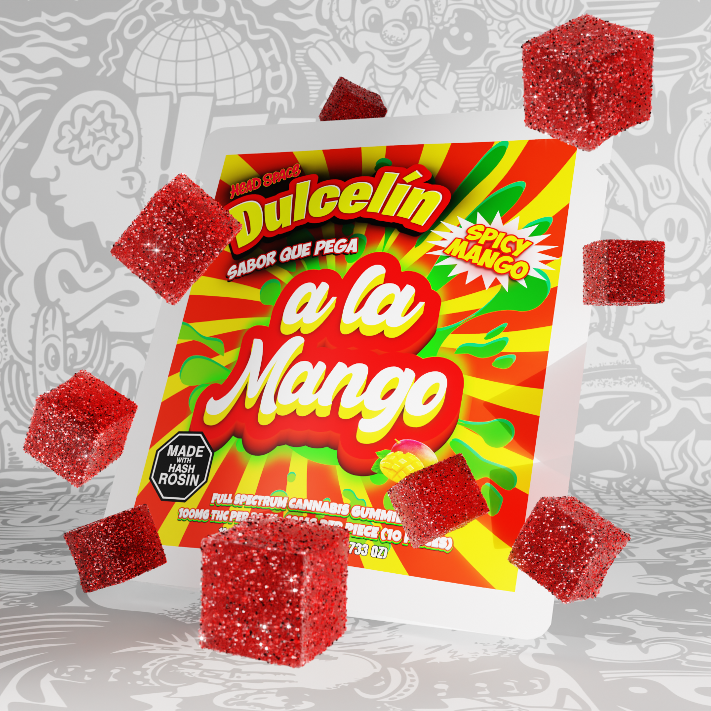 Photograph of product: Dulcelin - A la mango