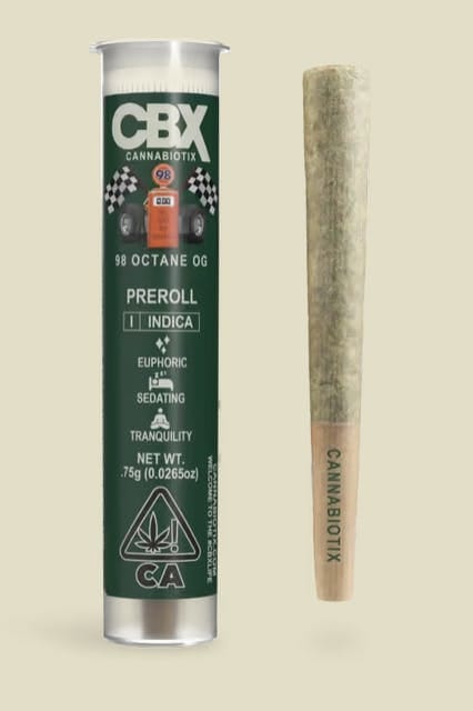 Photograph of product: 98' Octane | .75G Pre-Roll