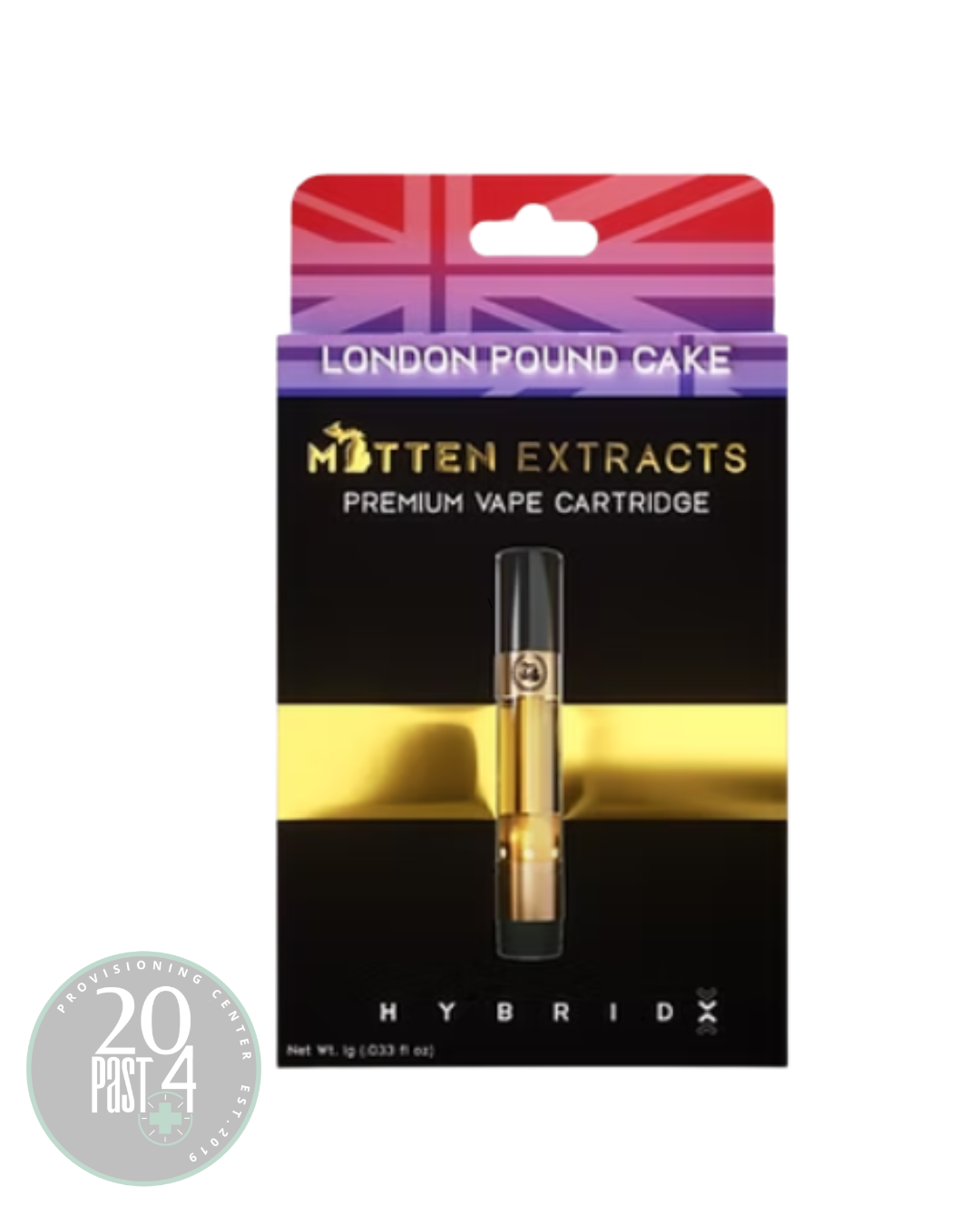 Photograph of product: Mitten Extracts | London Pound Cake | 510 | 1g