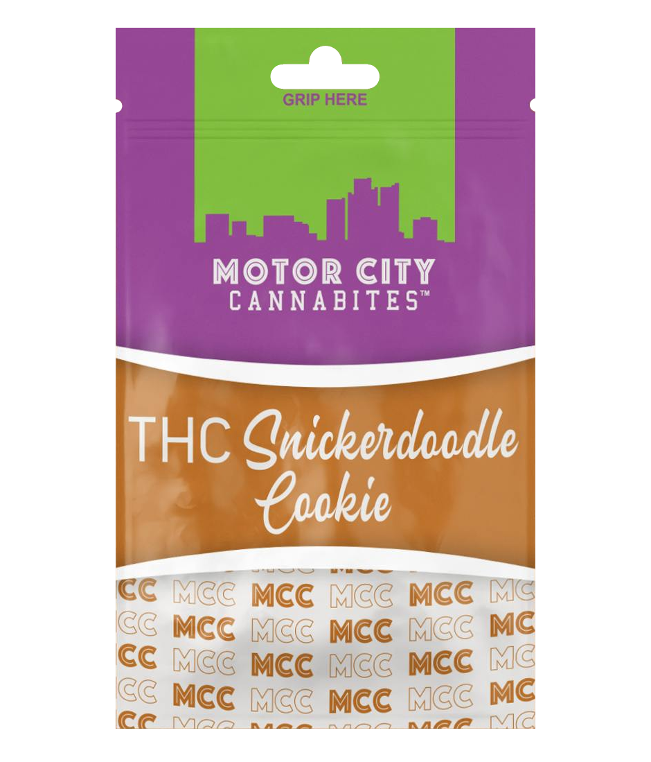 Photograph of product: Motor City Fast-Acting Snickerdoodle Cookies 200mg Rec