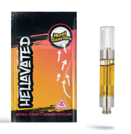 Photograph of product: Hellavated - Maui Sunrise | 1g Vape