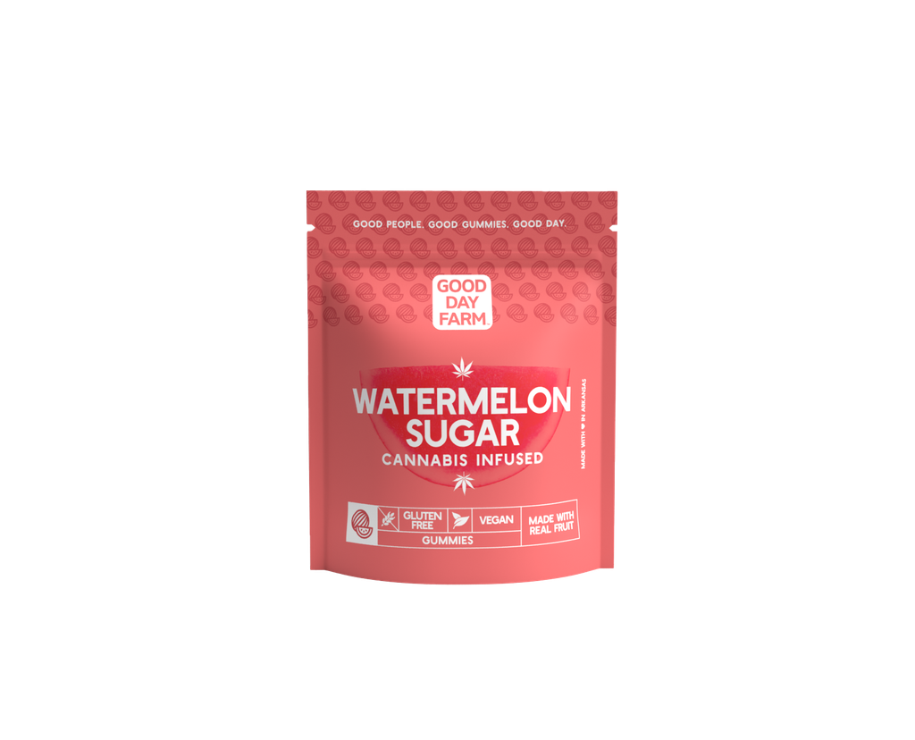 Photograph of product: GDF: Gummies | Watermelon Sugar | Hybrid | 100mg | 10pk
