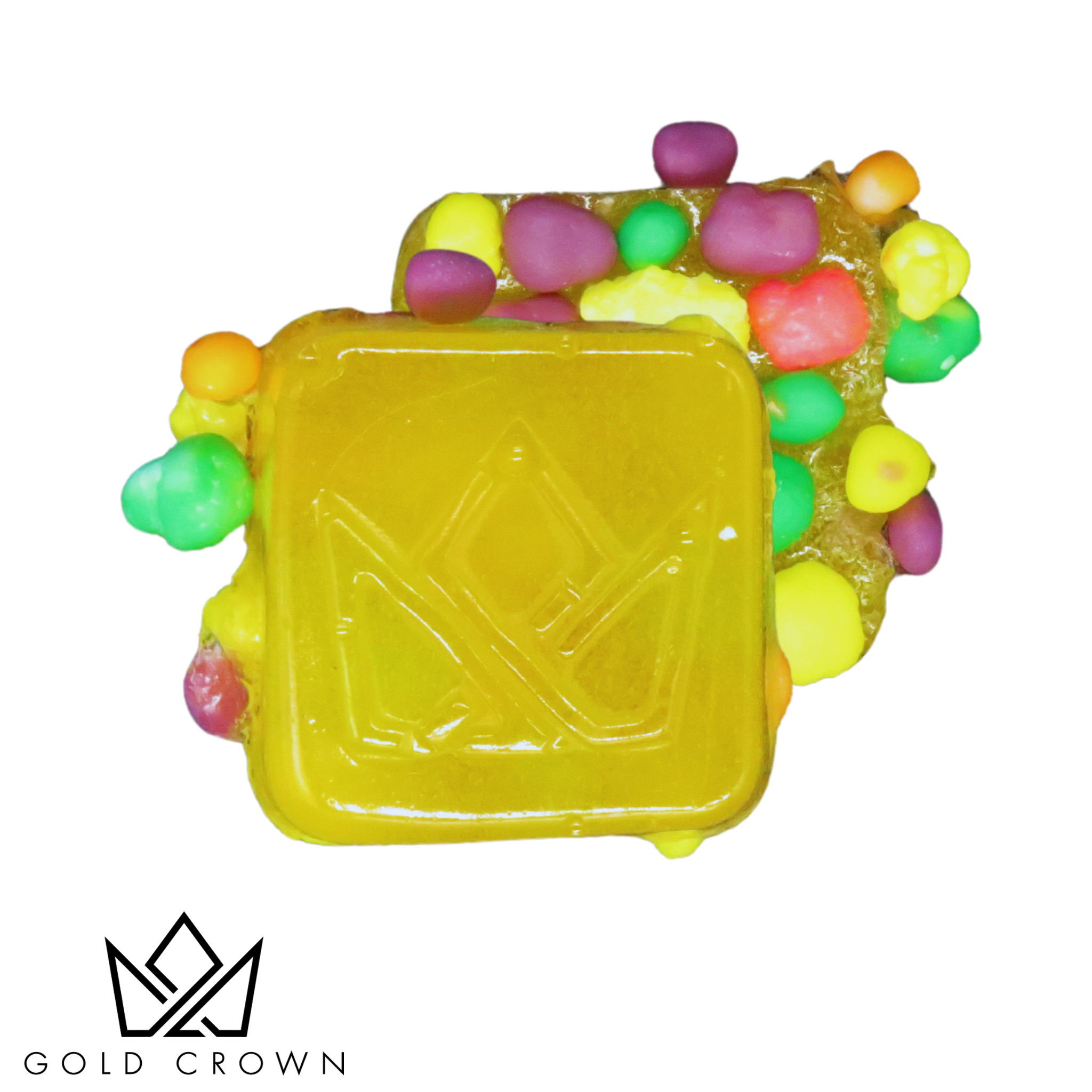 Photograph of product: Live Resin Gummies 200mg - Pina Colada | 25mg each