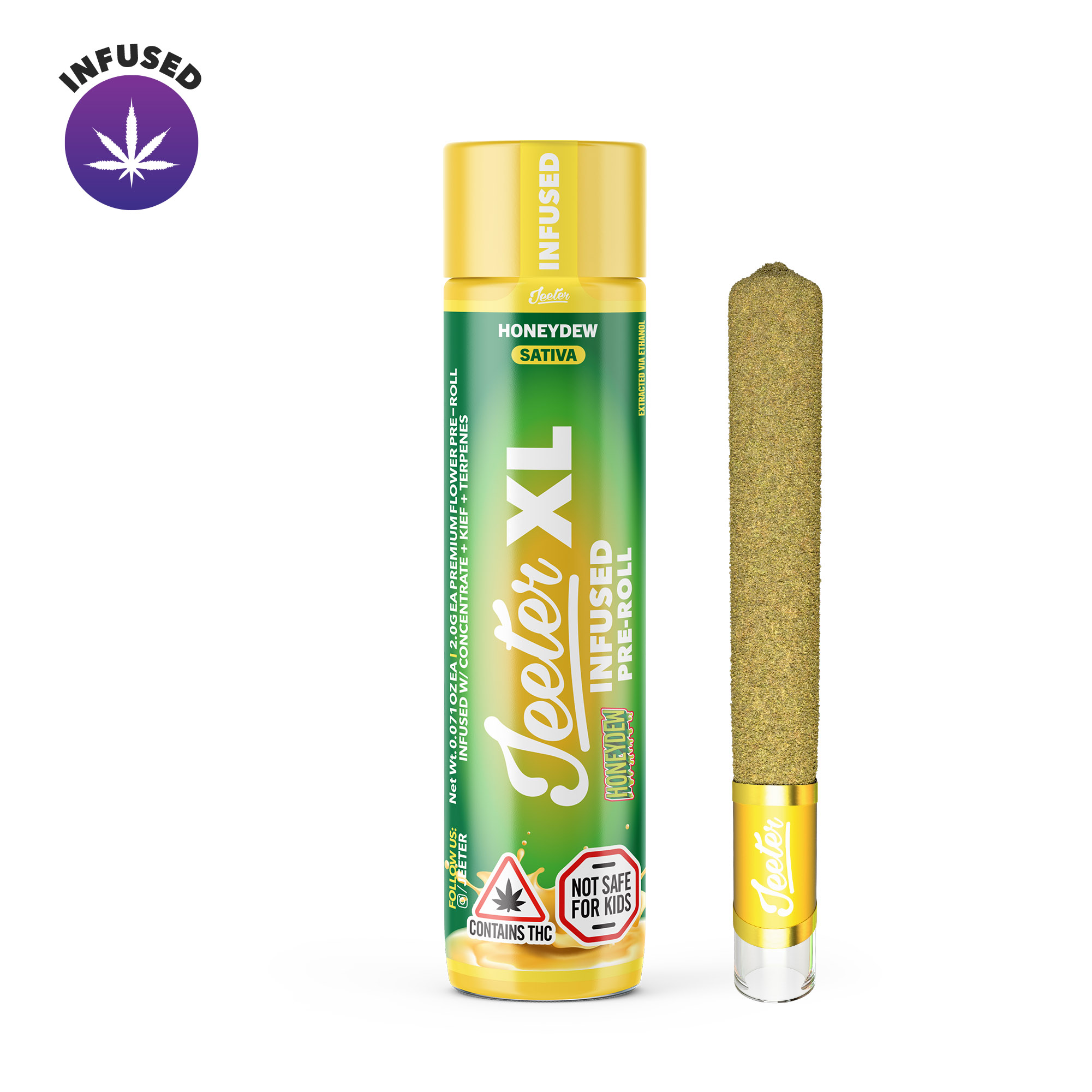 Photograph of product: Honeydew XL Infused Pre-Roll