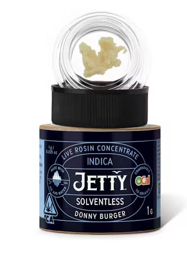 Photograph of product: Jetty Donny Burger Live Rosin