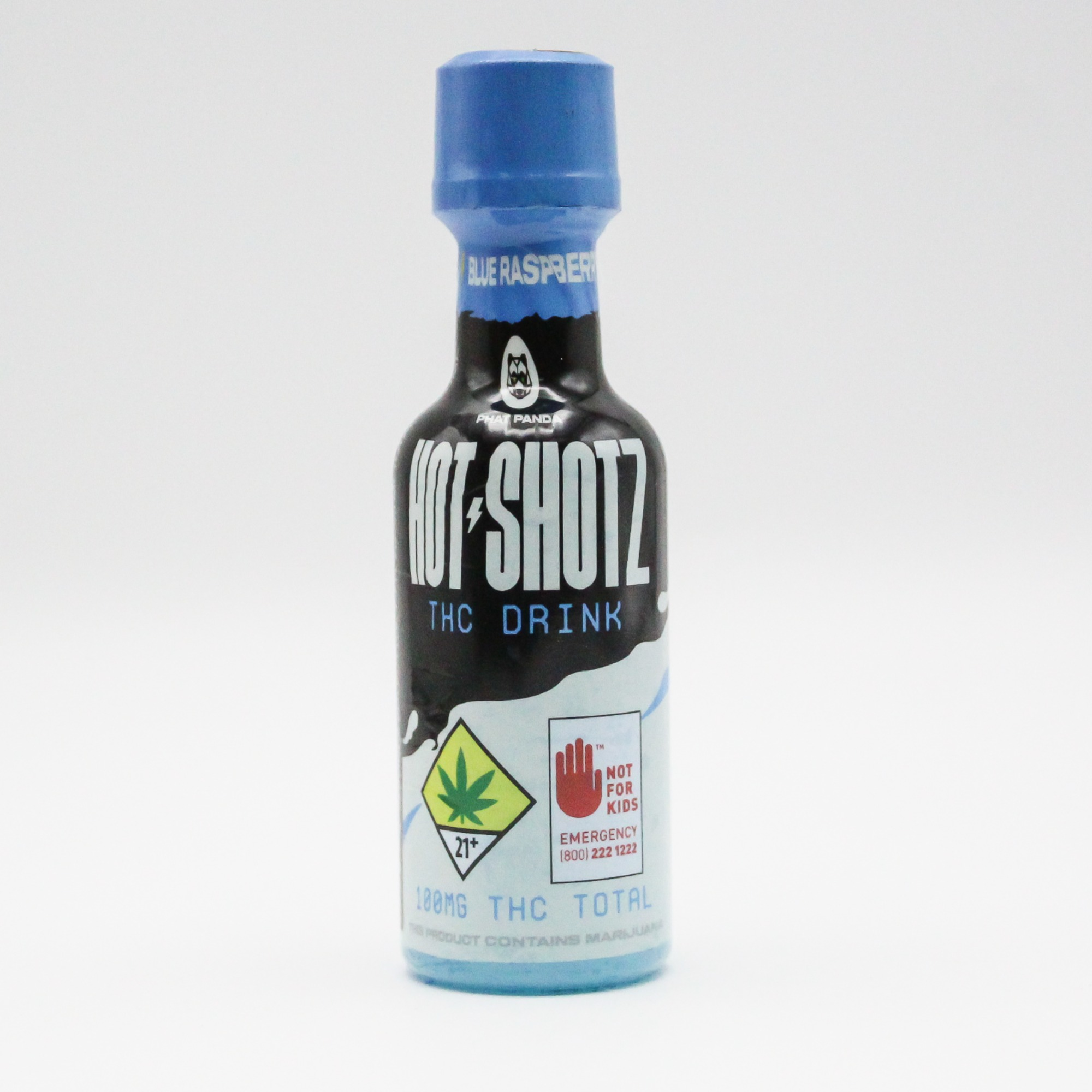 Photograph of product: Phat Panda - Blue Raspberry Hot Shotz 100mg