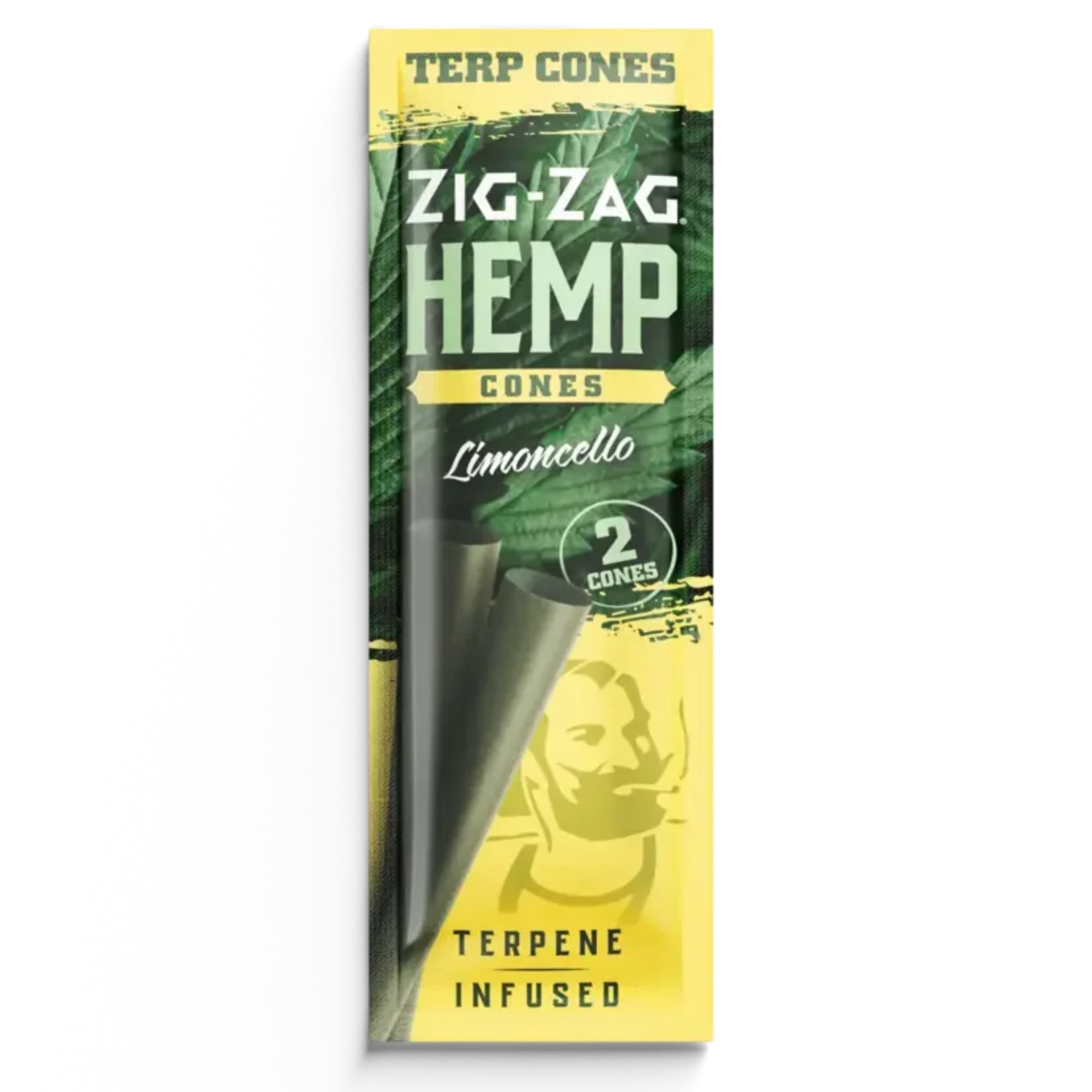 Photograph of product: Zig-Zag - Terpene Infused Hemp Cone Limoncello - 2 Ct.