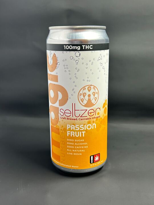 Photograph of product: Seltzer 12oz Passionfruit (MAGIC NUMBER)