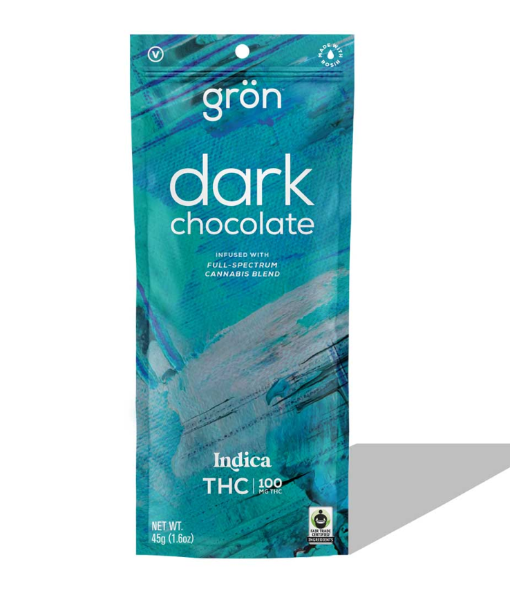 Photograph of product: Gron - TH-oui Dark Chocolate - Oui'd