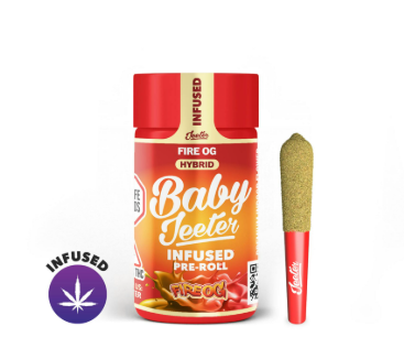 Photograph of product: 5pk Infused Pre-Roll | Fire OG | 0.5g