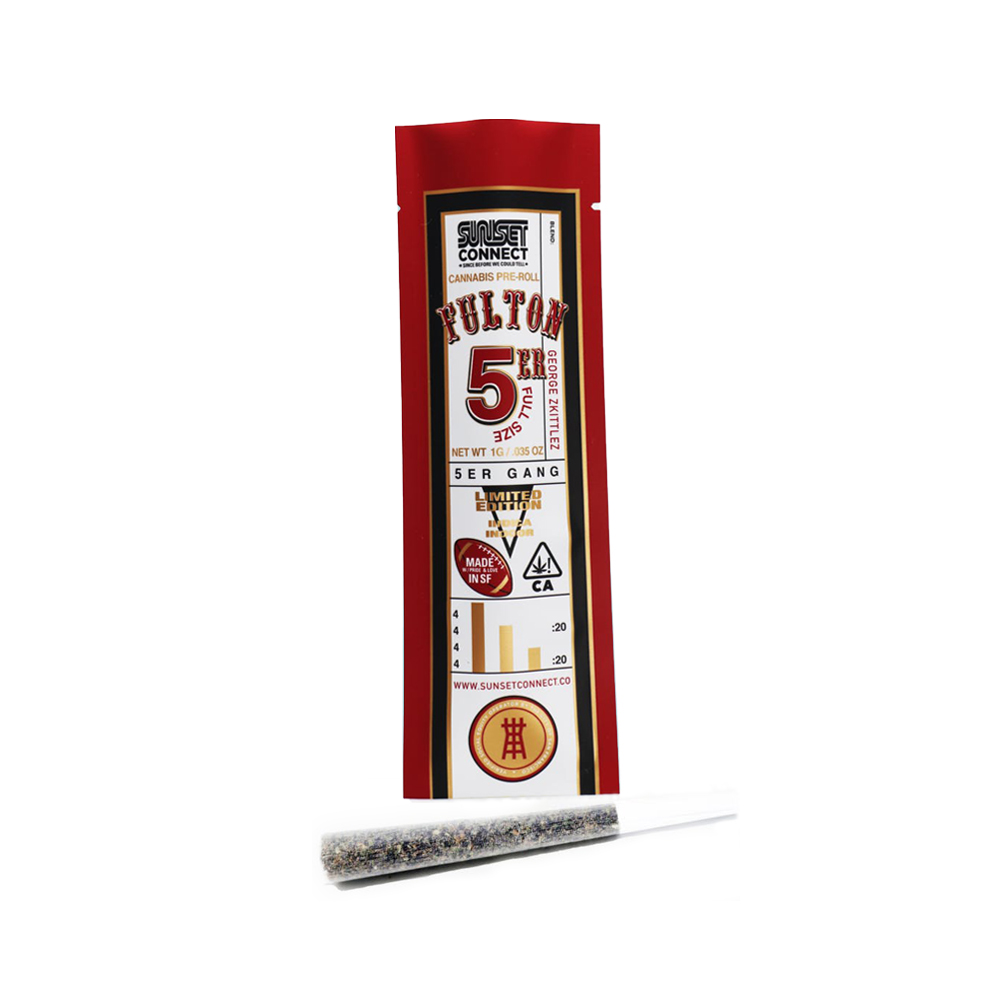 Photograph of product: GEORGE ZKITTLEZ CONE [1 G]