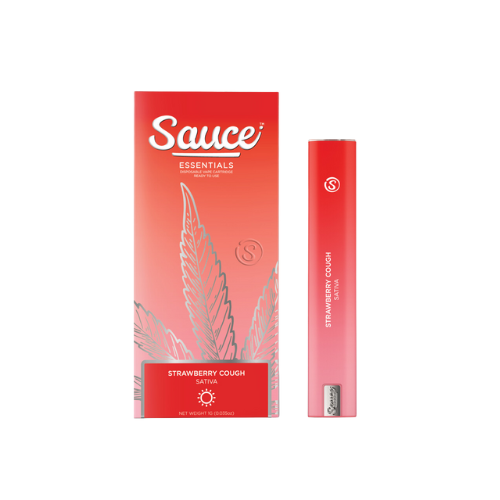 Photograph of product: Sauce Flavored All-In-One Cartridge | Oui'd | Strawberry Cough