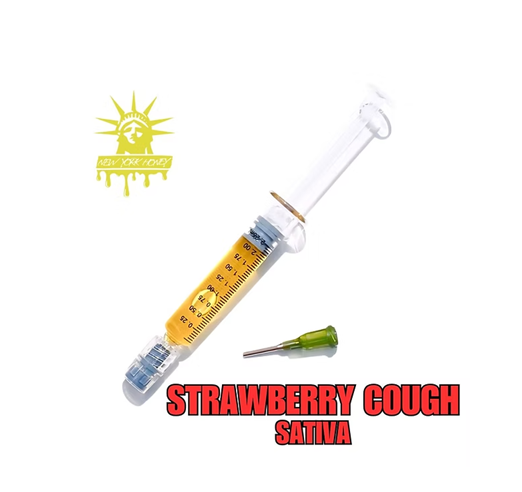 Photograph of product: NY Honey | Strawberry Cough | Dap Dart 2g