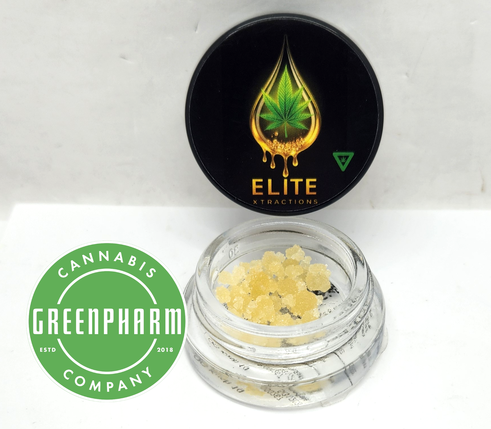 Photograph of product: Concentrate | Elite Extracts | Sour Diesel
