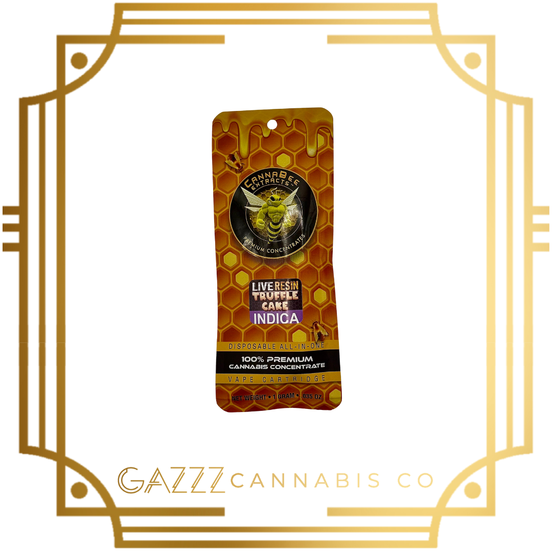Photograph of product: Disposable | Cannabee AIO | Live Resin - Truffle Cake