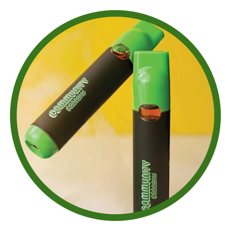 Photograph of product: Grape Papaya au chocolat Rosin POD (Community Oui'd)