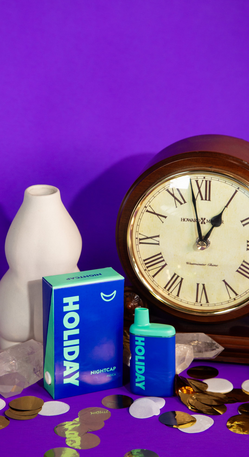 Photograph of product: Nightcap - TH-oui/CBN - - Disposable Vape - Holiday