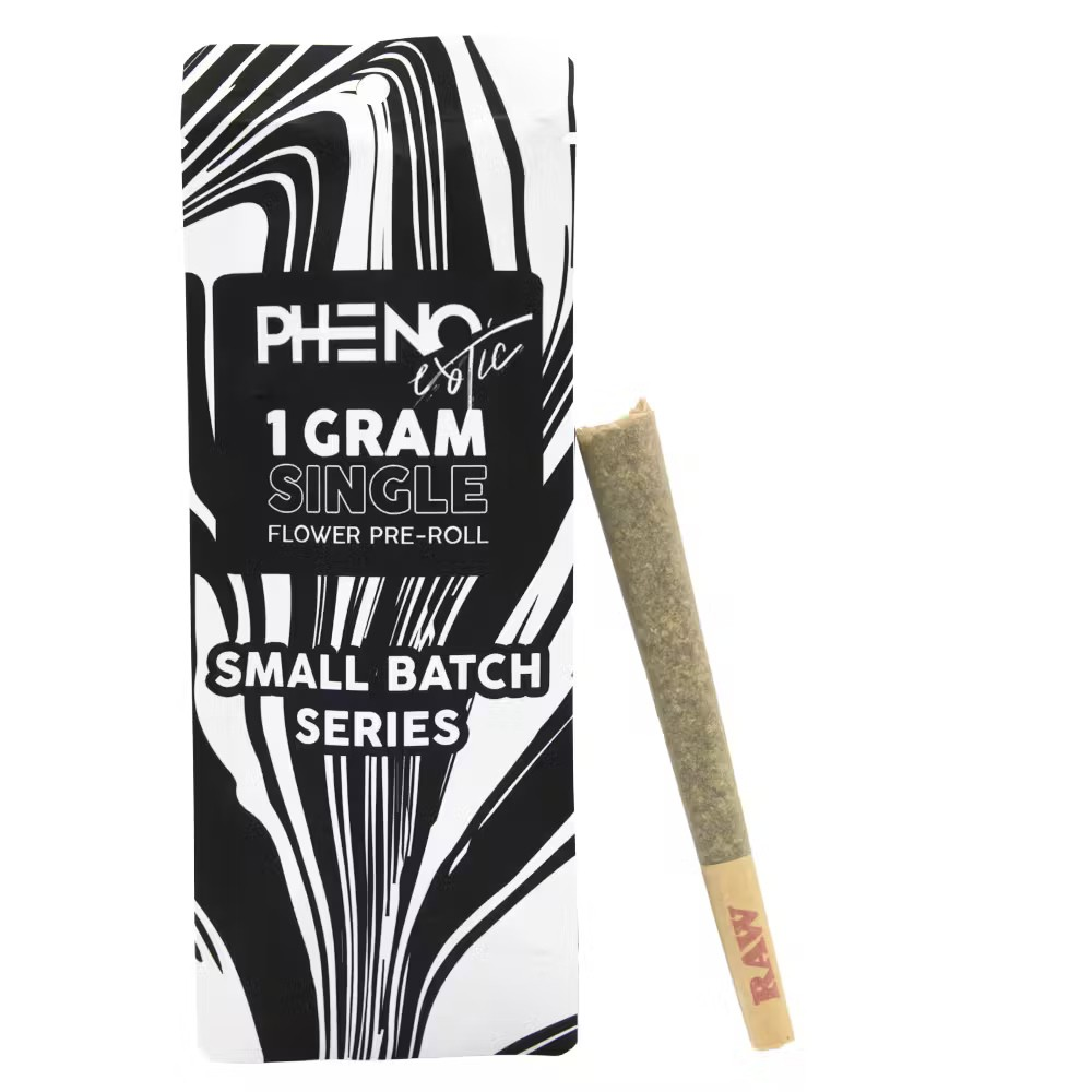 Photograph of product: Pheno Exotic | Pre-Roll | Pineapple Fruz x Biscotti Sherb