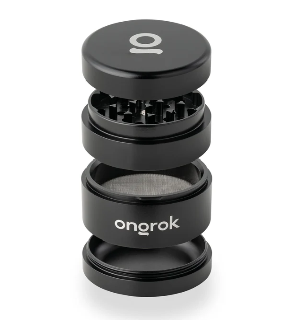 Photograph of product: Ongrok Black 4pc Grinder