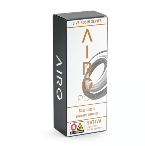 Photograph of product: Airo Sour Diesel 0.5g Live Rosin Pod