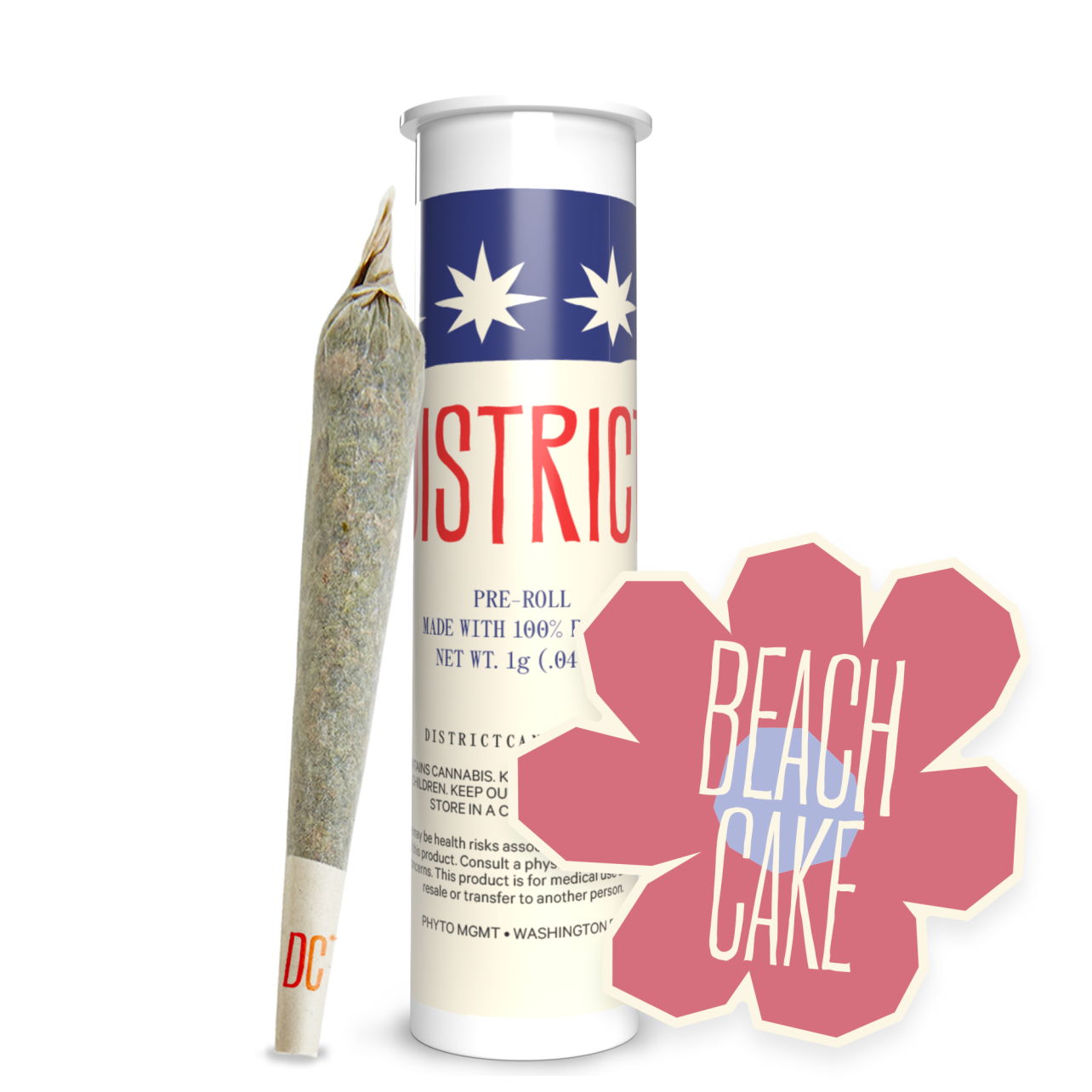 Photograph of product: DISTRICT OUID! Beach Cake Diamond Infused