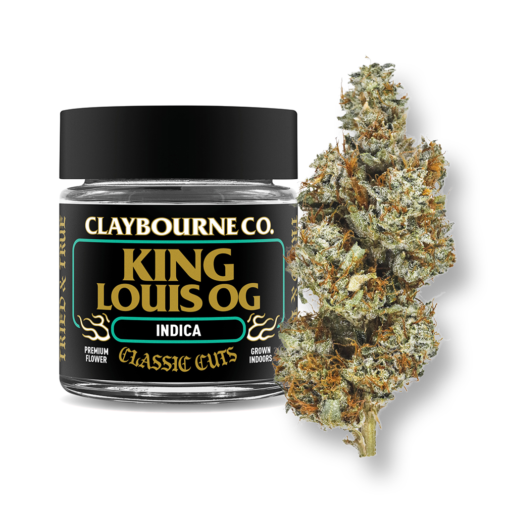 Photograph of product: KING LOUIS OG 3.5G FLOWER