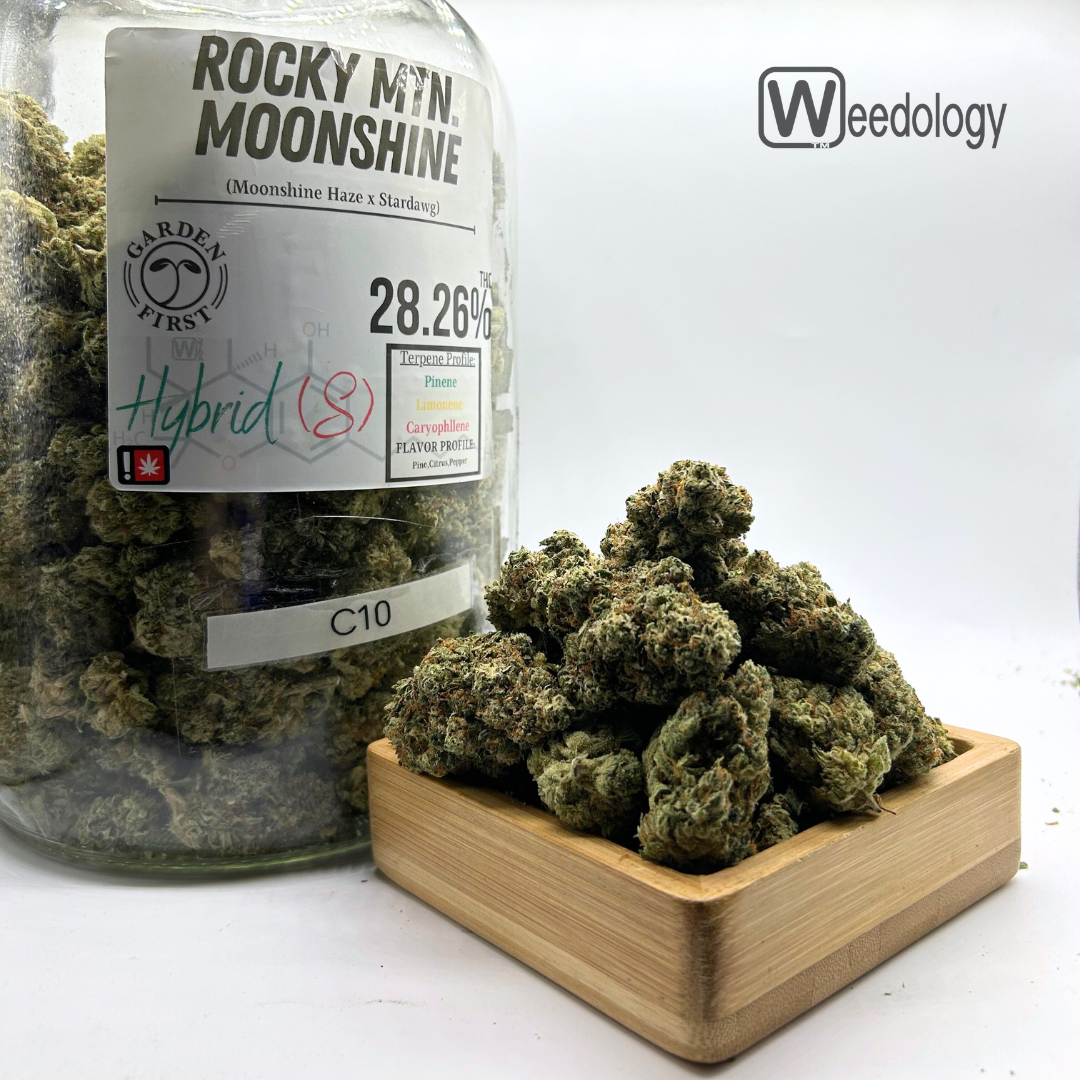 Photograph of product: Rocky Mtn Moonshine (S-H) - 28g