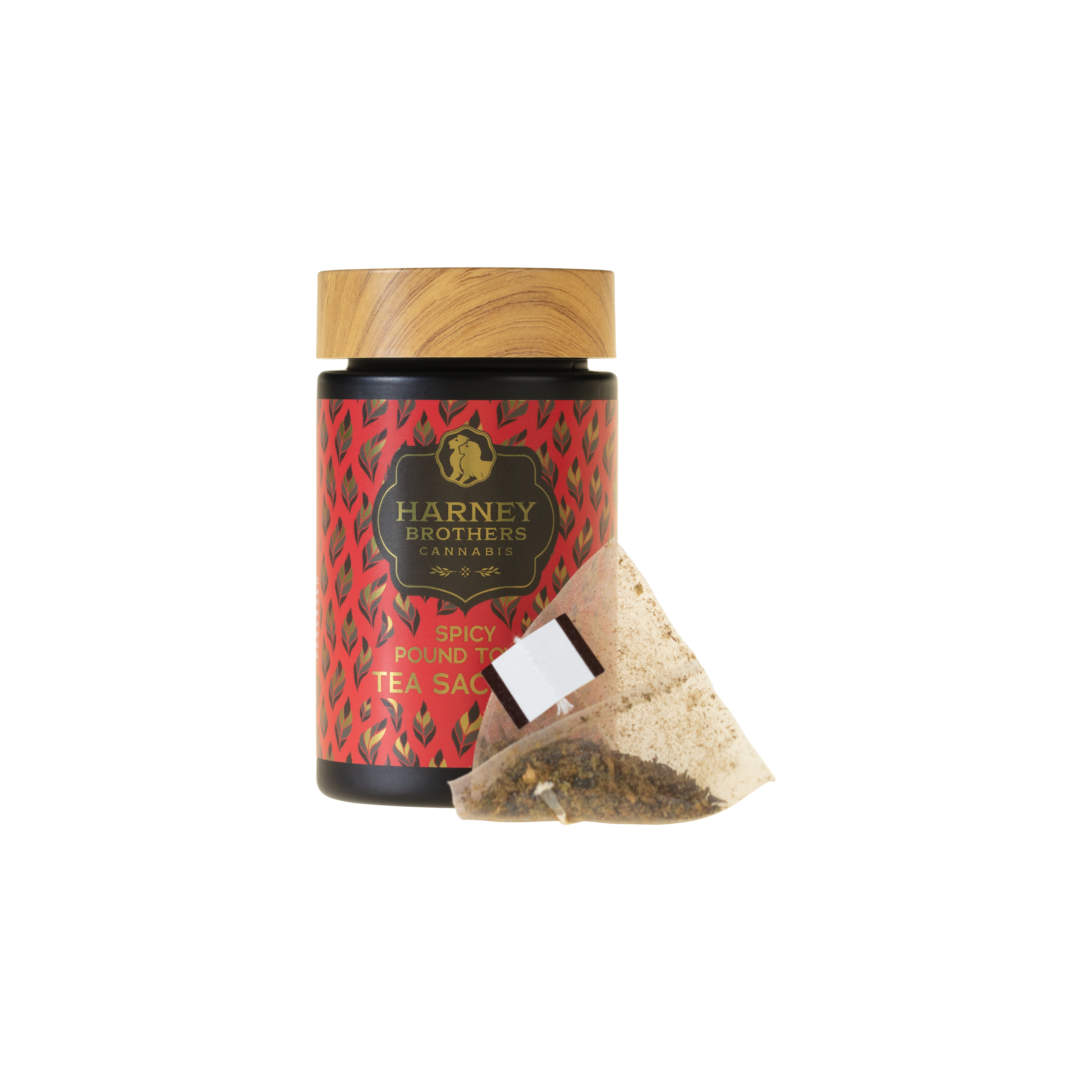 Photograph of product: Harney Brothers - Spicy Pound Town - 5ct Infused Tea Sachets