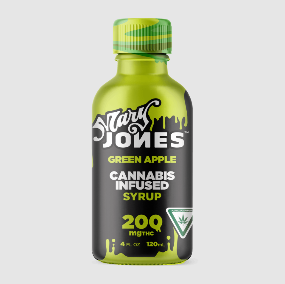 Photograph of product: Mary Jones - Syrup - Green Apple 200mg