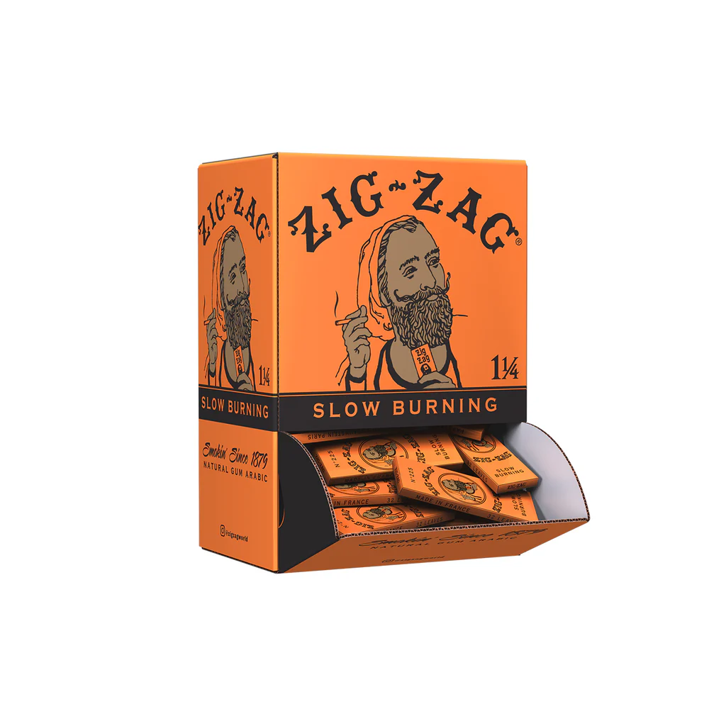 Photograph of product: Zig  Zag I Orange 1 1/4 Papers