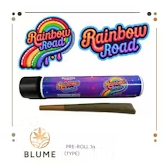 Photograph of product: Blume - Rainbow Road - 1g Preroll