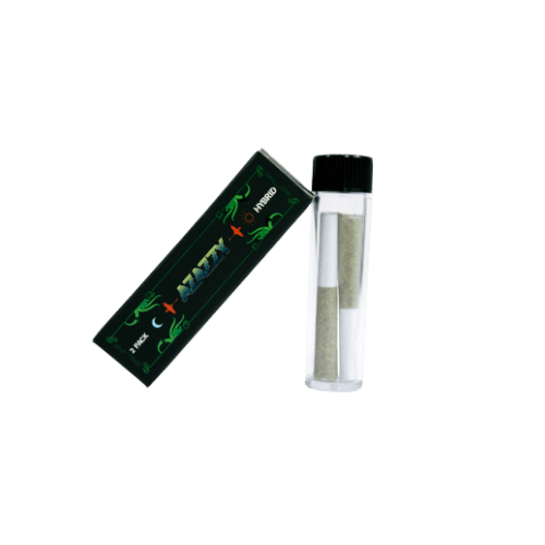 Photograph of product: Azazzy - Rosin Infused Duo Preroll - 2 x 0.7 G - Brrr Zlush (H)