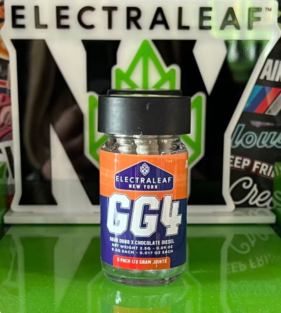 Photograph of product: P139| ElectraLeaf | GG4 | Pre-Roll