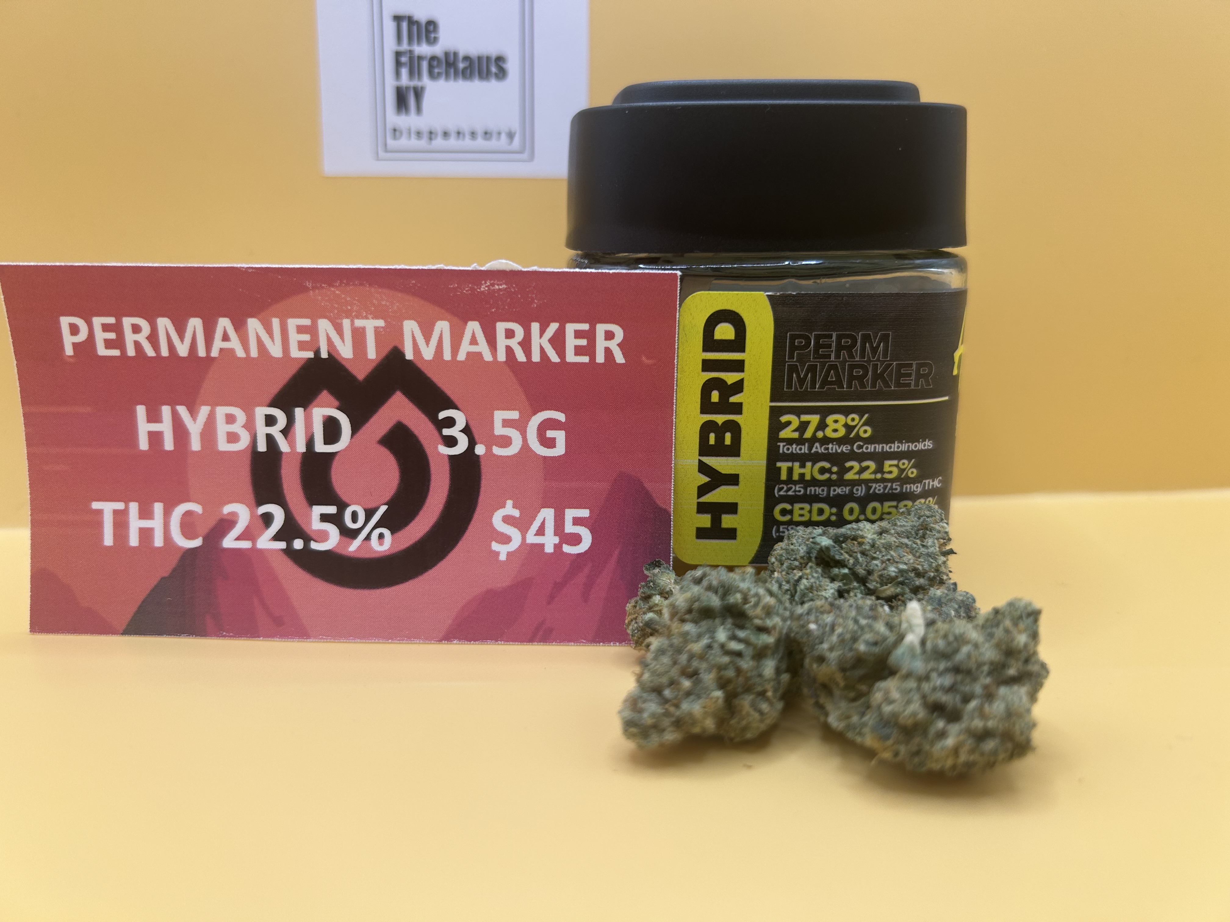 Photograph of product: au chocolatTAG HONEY I PERMANENT MARKER I HYBRID | 22.5% TH-oui | 3.5G FLOWER