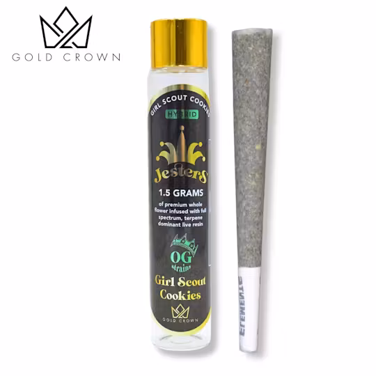 Photograph of product: Jesters - Girl Scout Cookies - Infused Pre-Roll