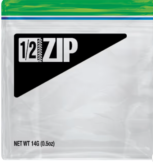 Photograph of product: 1/2 ZIP - Popcorn - Lemon Cherry Gelato - 14g
