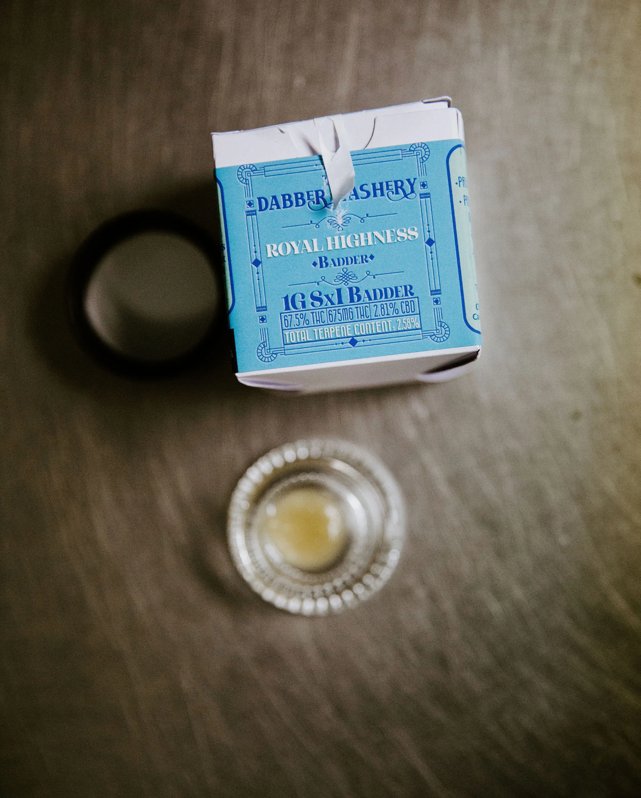 Photograph of product: The Dabber au chocolatery | Strawberry Cough X Sherbet | Live Resin Sugar Sauce
