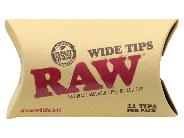 Photograph of product: RAW | Accessory | Tips | Pre-Rolled Wide