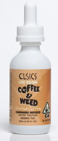 Photograph of product: CLSICS - Coffee & Oui'd Hazlenut Cream - Tincture
