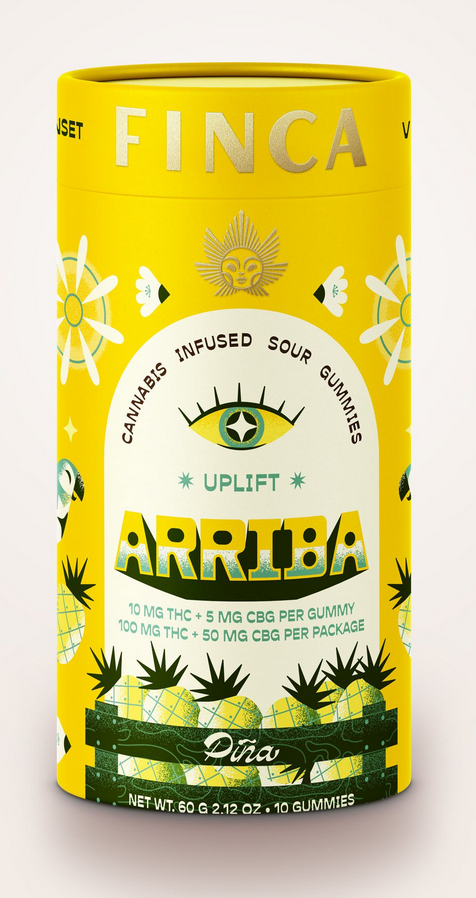 Photograph of Product: Arriba PIA Uplift | Gummies | 100 mg | NY FINCA