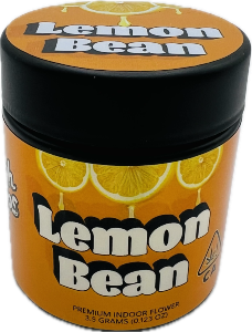 Photograph of product: Lemon Bean 3.5g Jar - High Tops
