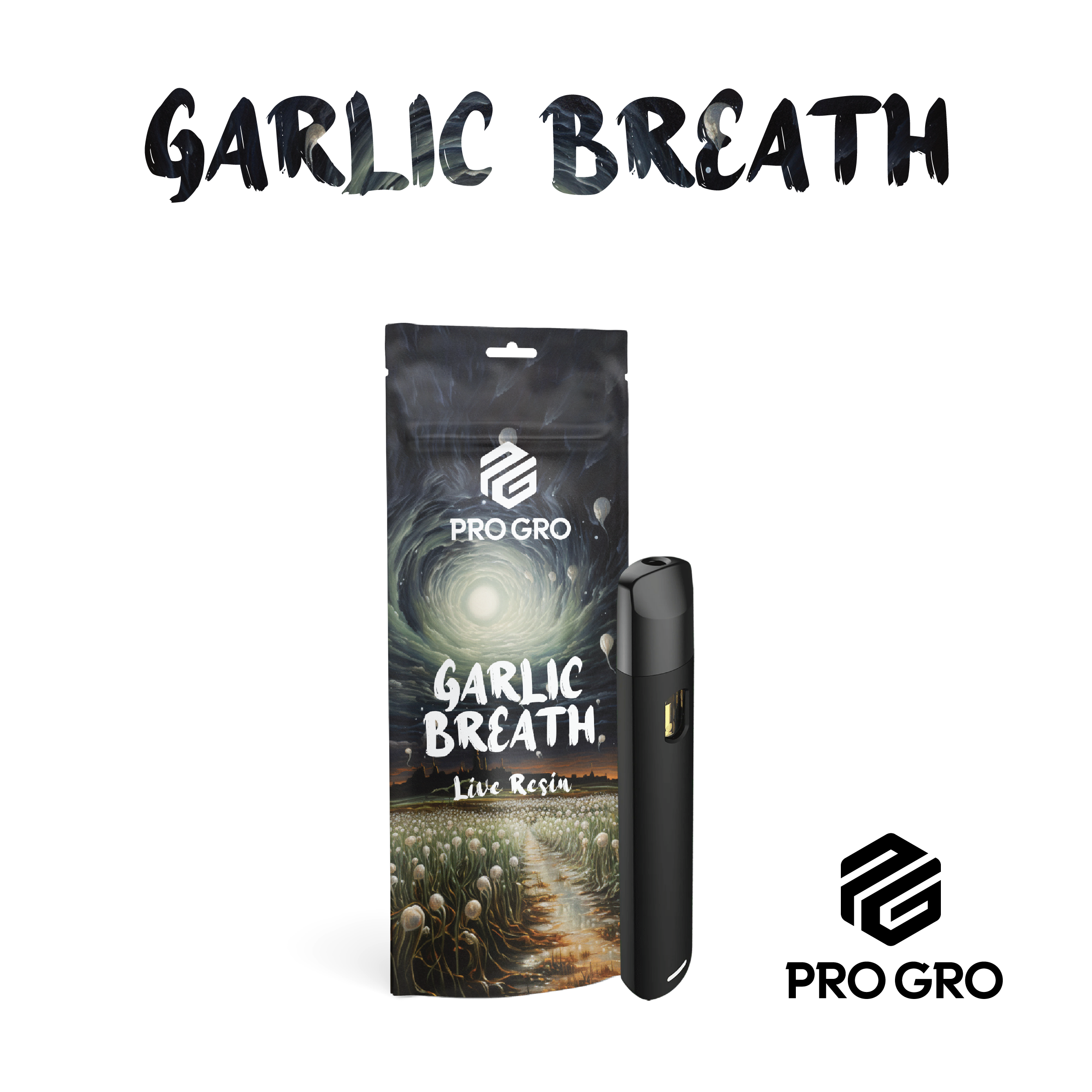 Photograph of product: Garlic Breath Live Resin Disposable | 1g