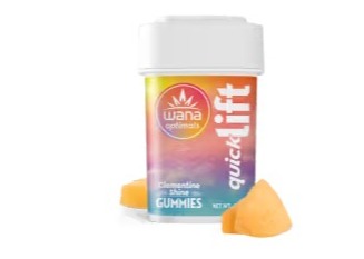 Photograph of product: Wana - Quick Gummies - 1:1:1 Lift - Clementine Shine - 100mg