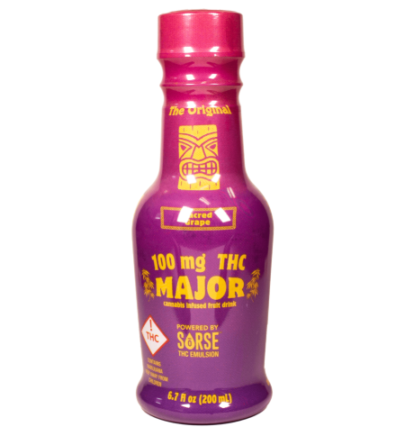Photograph of product: Major - Sacred Grape (H) 100mg
